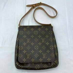 LOUIS VUITTON Brown Monogram Shoulder Bag